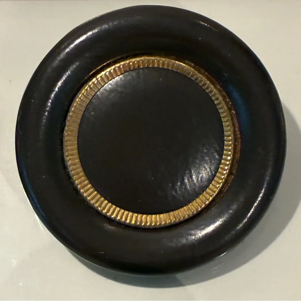 Vintage 1950s/1960s Large Sewing Buttons Set of 4: Black